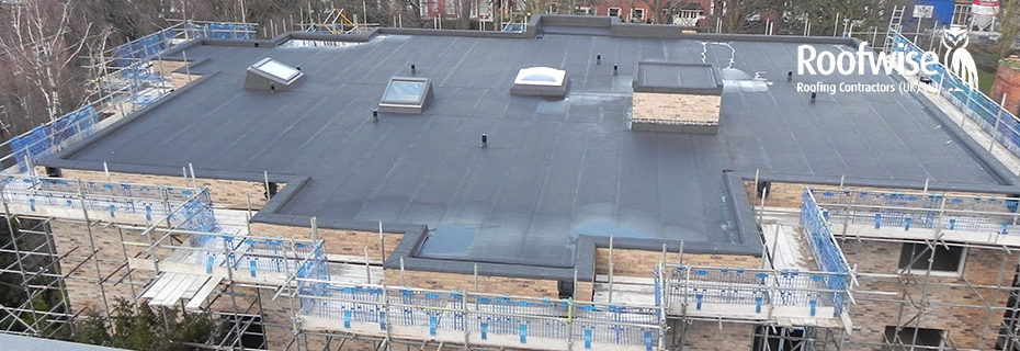 Insulated felt roof systems