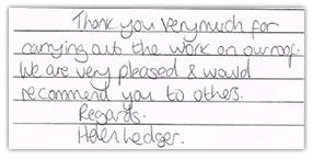 Roofers feedback Leicester
