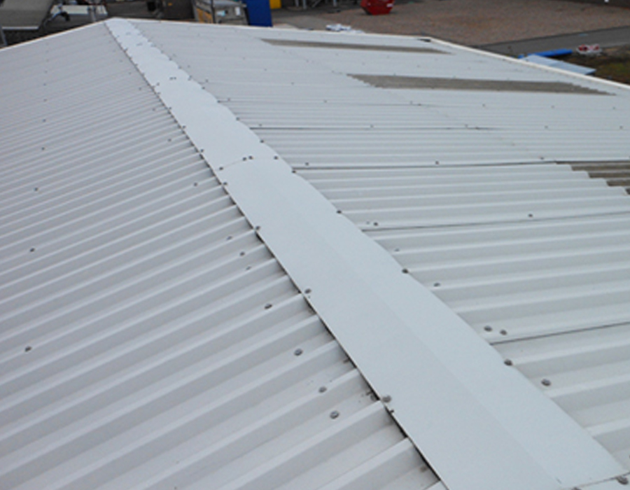 Profiled roof sheeting